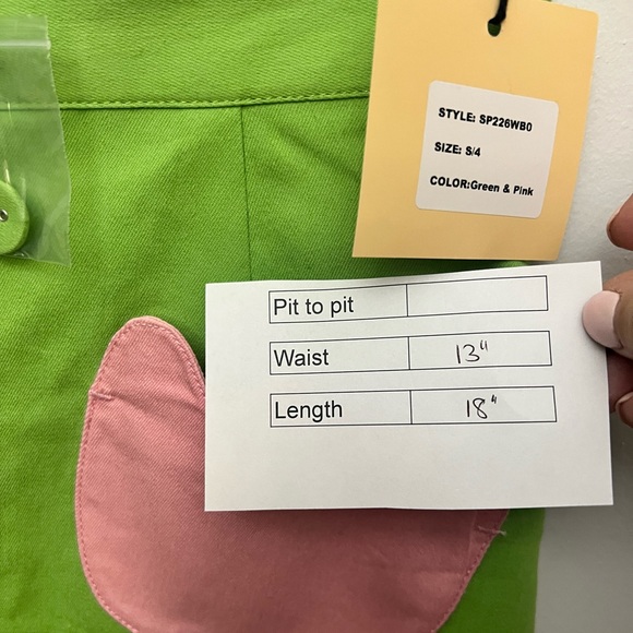 Smak Parlour Green Tulip Match Game Skirt - Picture 7 of 7